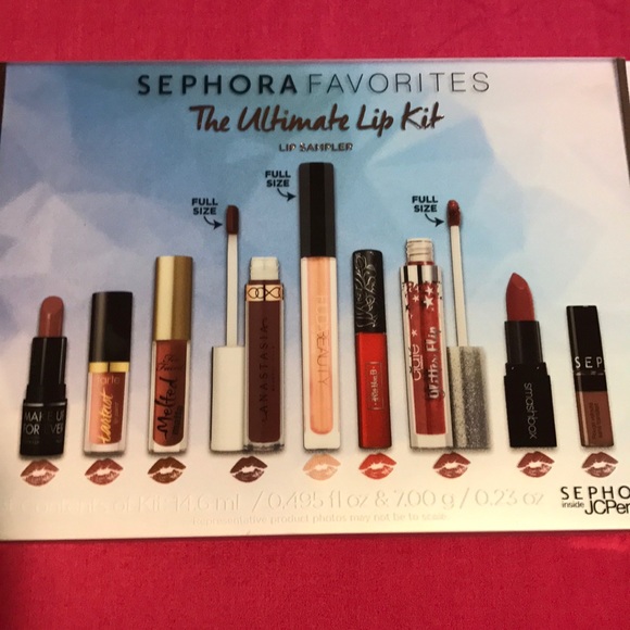 sephora lip sampler